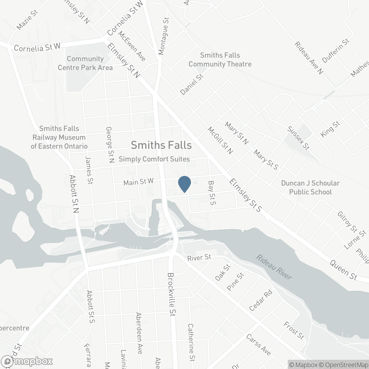 4-6 MARKET STREET S, Smiths Falls, Ontario K7A 2E1